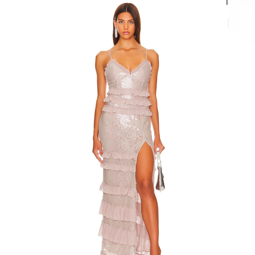 Revolve - Gita Maxi Dress in Dusty Lilac
